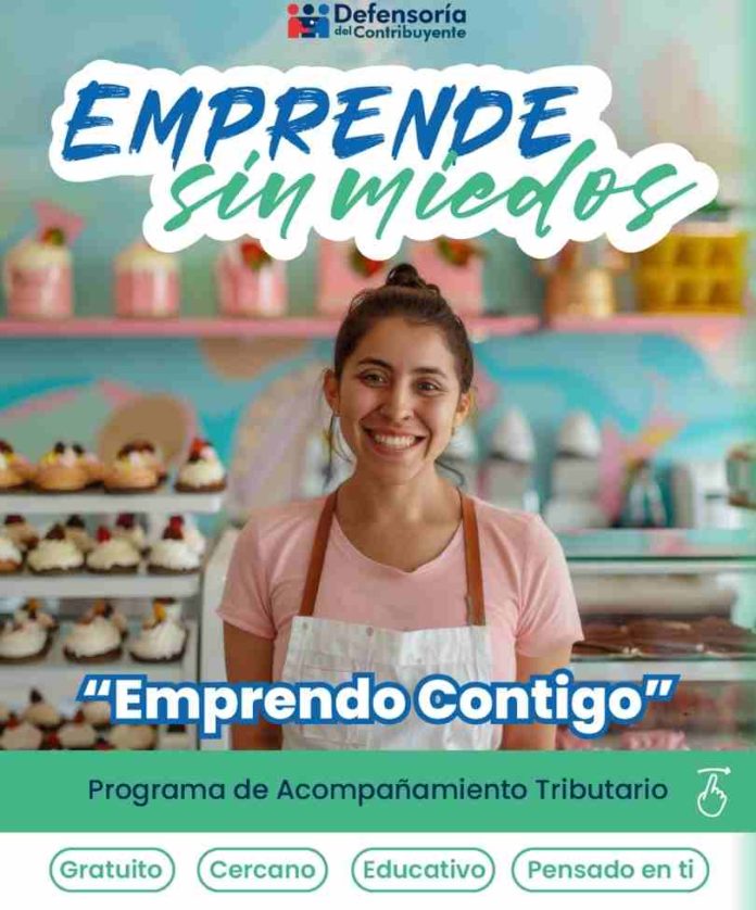 Ley de Cumplimiento Tributario: Defensoría del Contribuyente hace llamado a inscribirse en Programa de Acompañamiento Tributario “Emprendo Contigo”
