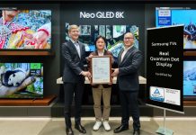 Los televisores QLED de Samsung obtienen la certificación Real Quantum Dot Display de TÜV Rheinland