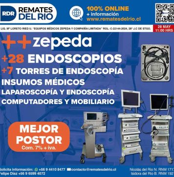 Remate equipos e insumos médicos de alta tecnología | OPORTUNIDAD ÚNICA EN EL SECTOR MÉDICO: GRAN VENTA DE EQUIPOS DE ALTA TECNOLOGÍA PARA ENDOSCOPÍA Y LAPAROSCOPÍA