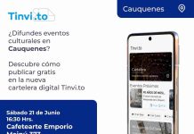 Aplicación Tinvi.to llega a Cauquenes para difundir eventos culturales con la comunidad