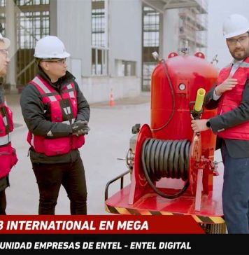 CAFS, líder en la Seguridad Anti-Incendios. Sistema único en Chile, desarrollado por A33 International, llega a las pantallas de Mega, por su alta innovación y de la mano de su Partner tecnológico Entel.
