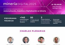 12° Congreso Internacional de Automatización, Robótica y Digitalización en Minería – Minería Digital 2025