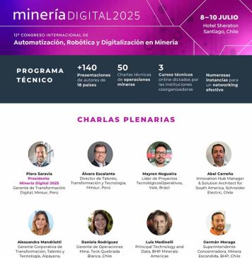 12° Congreso Internacional de Automatización, Robótica y Digitalización en Minería – Minería Digital 2025