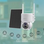 Llegó la Cámara PTZ con panel solar Wi-Fi para exteriores de Nexxt Home