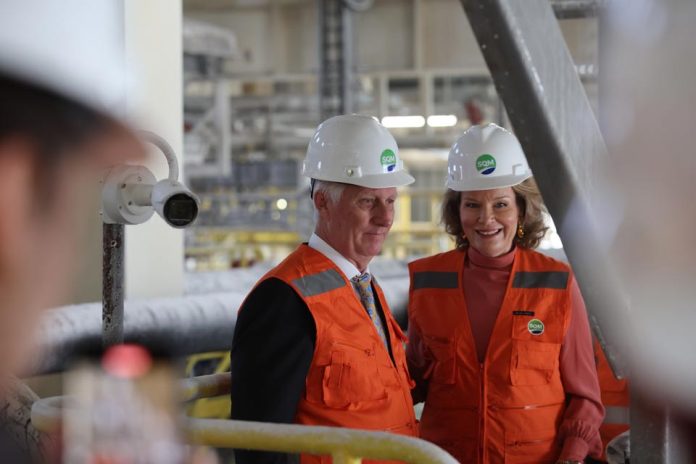 Reyes de los belgas Planta Química SQM
