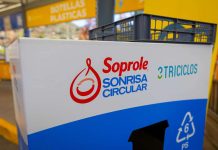 Soprole, TriCiclos y la Municipalidad de Lo Barnechea inauguran nuevo contenedor para reciclaje de plásticos PS