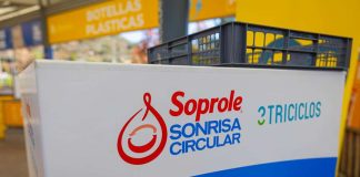 Soprole, TriCiclos y la Municipalidad de Lo Barnechea inauguran nuevo contenedor para reciclaje de plásticos PS
