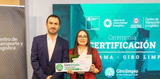 TOPTAINER recibió oficialmente certificación “GIRO LIMPIO 2025” otorgada por la agencia de sostenibilidad energética