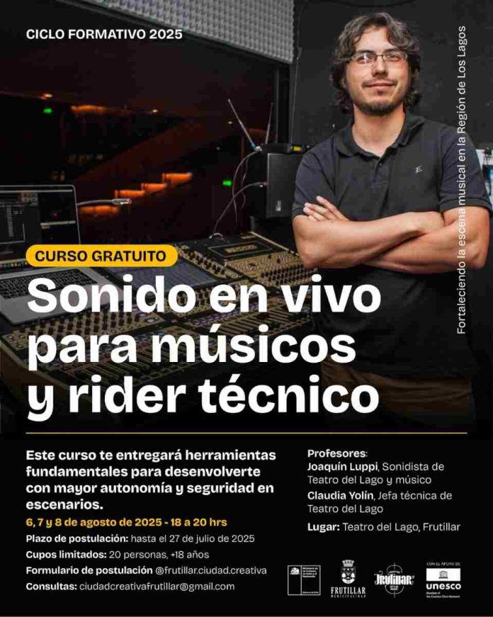 Curso de Sonido en Vivo para Músicos - Rider Técnico 
