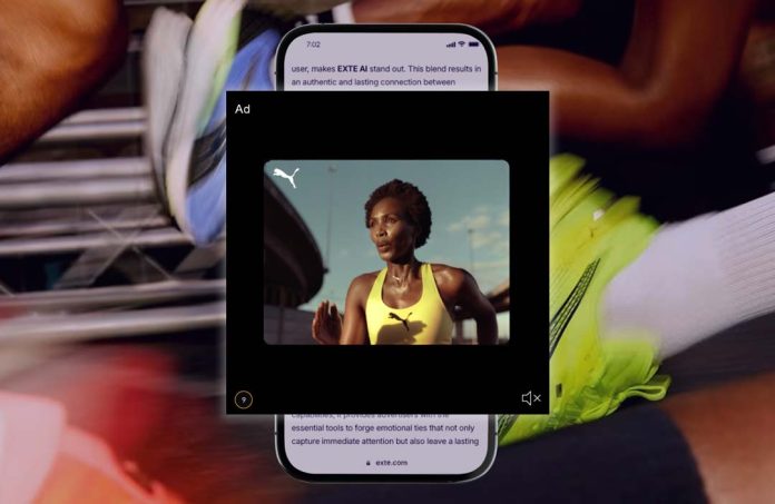 EXTE y PUMA activan campaña con video 100% visto y medible