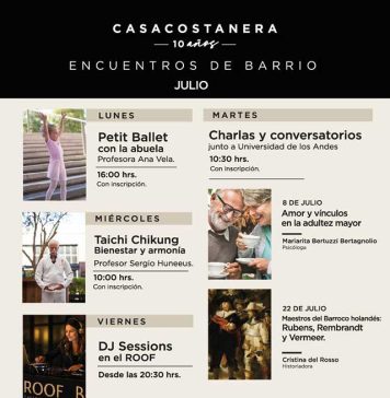 Encuentros de Barrio: la apuesta de Casacostanera por una vida de barrio