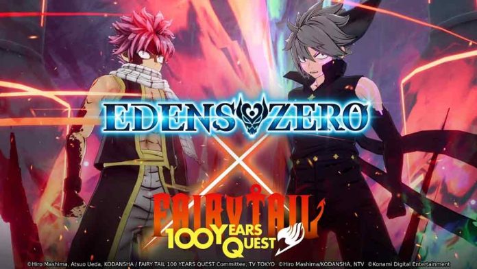 FAIRY TAIL 100 YEARS QUEST llegará a EDENS ZERO en el evento híbrido nunca antes visto.
