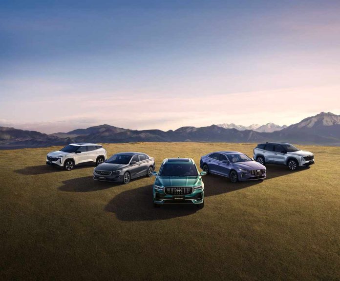 Geely Auto sigue batiendo marcas en ventas globales