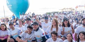 Más de 1.500 personas disfrutaron la Corrida Familiar que celebró los 30 años de Minera Zaldívar
