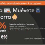 Más de 13 mil usuarios del transporte público de Valparaíso ya disfrutan del 50% de devolución de Mastercard y EFE