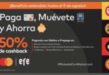 Más de 13 mil usuarios del transporte público de Valparaíso ya disfrutan del 50% de devolución de Mastercard y EFE