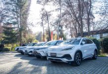 Santander Chile renueva su flota de vehículos y avanza en su plan de electromovilidad