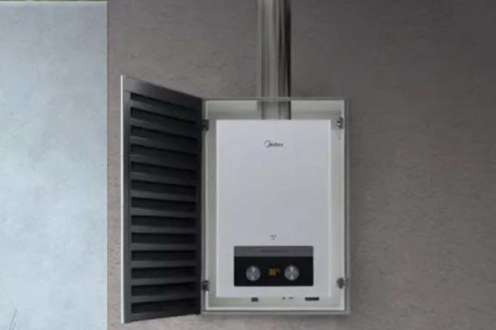 Seguros y eficientes Midea presenta su nueva línea de calefones tiro natural