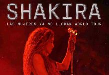 Shakira vuelve a Chile de la mano de Tenpo