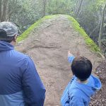 Trekking cultural al Cerro Quiñe permitió poner en valor vestigios patrimoniales