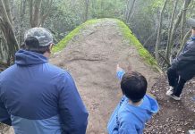 Trekking cultural al Cerro Quiñe permitió poner en valor vestigios patrimoniales