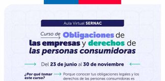 curso gratuito SERNAC Obligaciones de las empresas y derechos de las personas