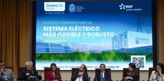 Actores clave del sector energético se reunieron en seminario EDF y UC sobre flexibilidad y robustez del sistema eléctrico