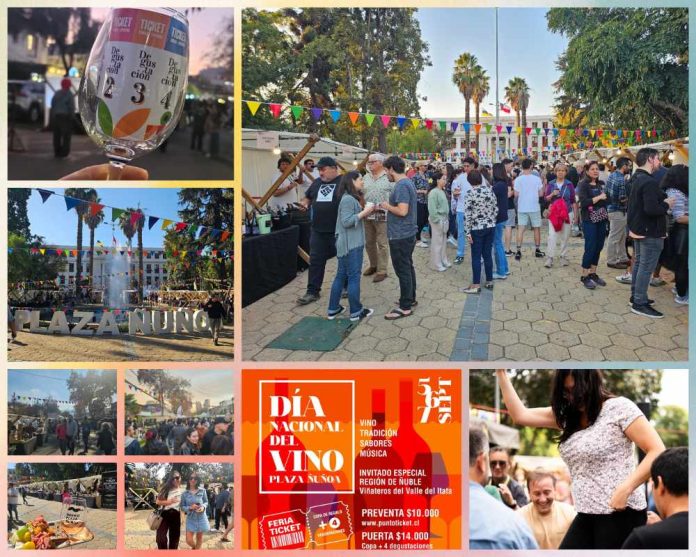 DOS BARRIOS, UNA SOLA COPA: ÑUÑOA VIVE LA PRIMERA VERSIÓN CONJUNTA DE “ENTRE BARRIOS” PARA EL DÍA NACIONAL DEL VINO
