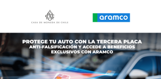 Casa de Moneda y Esmax -filial de Aramco- ofrecen descuentos para quienes obtengan la Tercera Placa Patente® al renovar su permiso de circulación