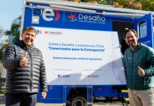 Entel y Desafío Levantemos Chile Lanzan el primer centro de operaciones para emergencias móvil con conexión satelital