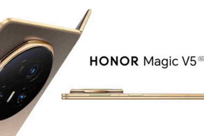 HONOR Magic V5 el smartphone plegable impulsado por IA y ultradelgado es una realidad