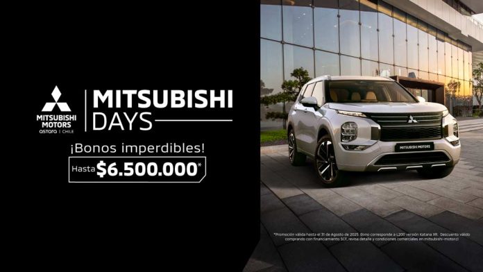 Últimos días de descuentos imperdibles en Mitsubishi Motors Chile
