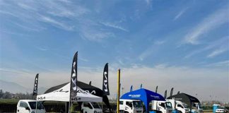 Con más de mil unidades Frontier vendidas este año, Kia destaca en la principal feria de transporte liviano en Chile