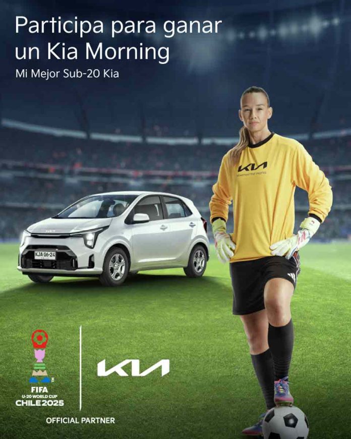 Kia sortea un Morning en la Copa Mundial Sub-20 de la FIFA Chile 2025