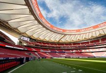 LG ENTREGA ENORMES TABLEROS QUE CAMBIARÁN LA FORMA DE VER FÚTBOL EN EL ESTADIO DEL ATLÉTICO DE MADRID