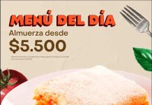 Menú del Día en Rappi que consumen miles de oficinistas en Chile