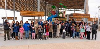 Michilla estrenó importantes mejoras en Plaza de la Tranquilidad
