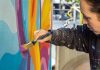 Alessia Innocenti Serrano gana el concurso “Mural a Cielo Abierto Lo Barnechea 2025”