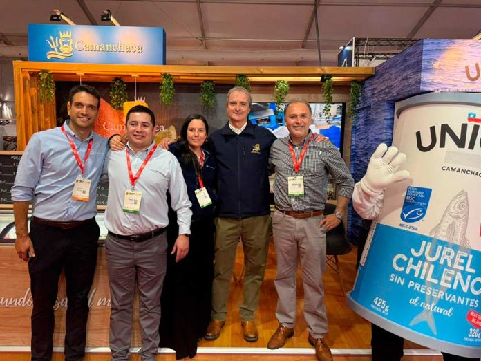 Camanchaca hizo brillar al jurel y salmón del Biobío en la feria alimentaria más importante del país