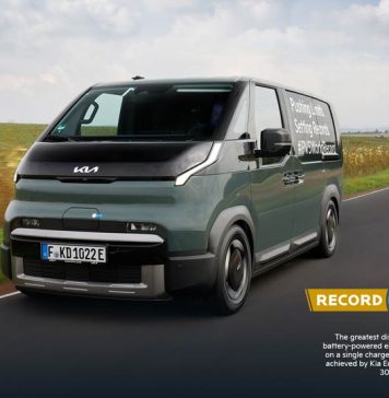El Kia PV5 Cargo establece un título Guinness World Records: 693,38 km con una sola carga y a máxima capacidad El Kia PV5 Cargo establece un título Guinness World Records: 693,38 km con una sola carga y a máxima capacidad
