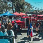 Exitosa expo de carros reliquias de bomberos