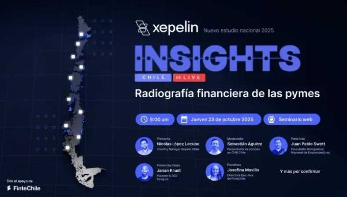 Fintech Xepelin presentará datos inéditos sobre el estado financiero de las pymes en Chile