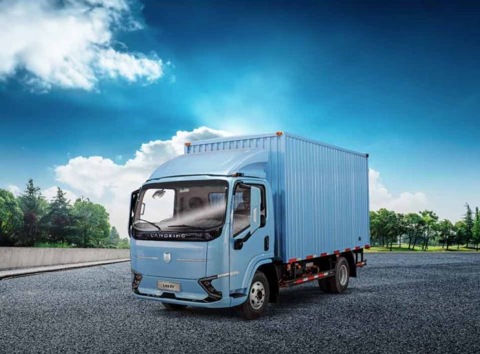 Landking estrena el LK8 EV, su segundo camión eléctrico pensado para el futuro del transporte en Chile