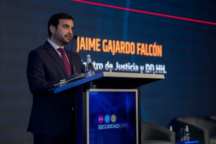 Ministro de Justicia y Derechos Humanos participó en SeguridadExpo 2025: 