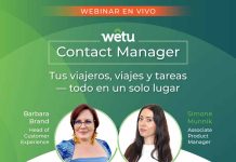 Plataforma B2B Wetu integra gestión de contactos y creación de itinerarios en una sola herramienta Wetu, plataforma tecnológica especializada en viajes B2B, anunció el lanzamiento de Wetu Contact Manager. Una herramienta diseñada para agentes