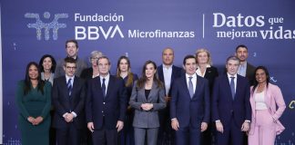 Acto FMBBVA en Madrid presidido por S.M. la Reina