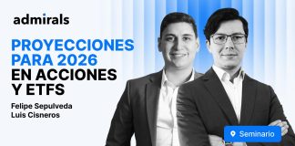 Admirals presenta "Visión del Mercado 2026": seminario gratuito para quienes buscan invertir mejor en acciones y ETFs