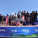 Bodyboarders del Club Oceanos brillan en "Iquique Mar de Campeones Kids"
