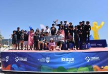 Bodyboarders del Club Oceanos brillan en "Iquique Mar de Campeones Kids"