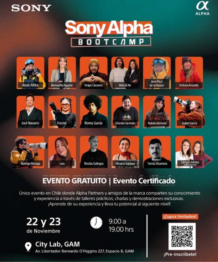 Boot Camp Sony Alpha 2025 Dos días de maestría, visión y conexión creativa (1) Boot Camp Sony Alpha 2025: Dos días de maestría, visión y conexión creativa